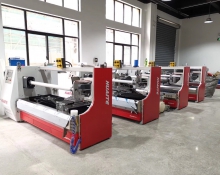 MÁY CĂT BĂNG KEO TỰ ĐONG 2 TRUC - KIM GIA HAO