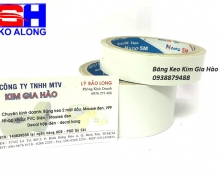BĂNG KEO 2 MẶT MỎNG TRẮNG - GIÁ RẺ TPHCM